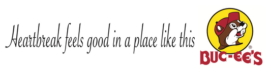'Heartbreak' Bumper Sticker