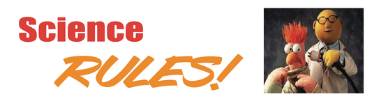 'Science Rules' Bumper Sticker