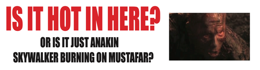 'Hot In Here' Bumper Sticker